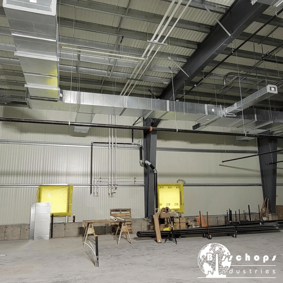 Custom HVAC Plenum Fabricated in Greater Sudbury ON