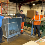 Bisschops Industries Sheet Metal and HVAC Team in Action